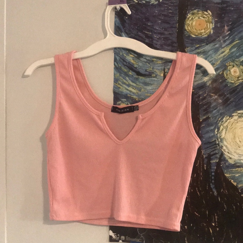 Ribbed Cropped Tank